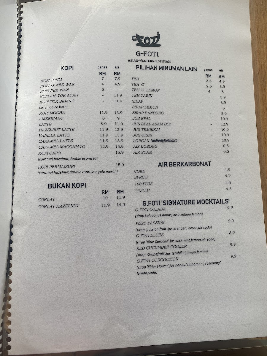 Menu G.foti Kopitiam-5