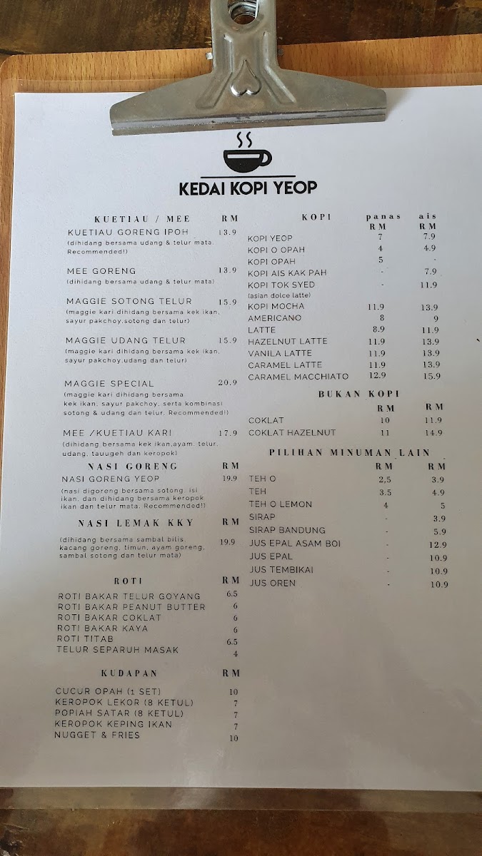 Menu G.foti Kopitiam-6